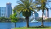 Lake Eola is an easy drive from your InnHouse vacation home in Orlando.